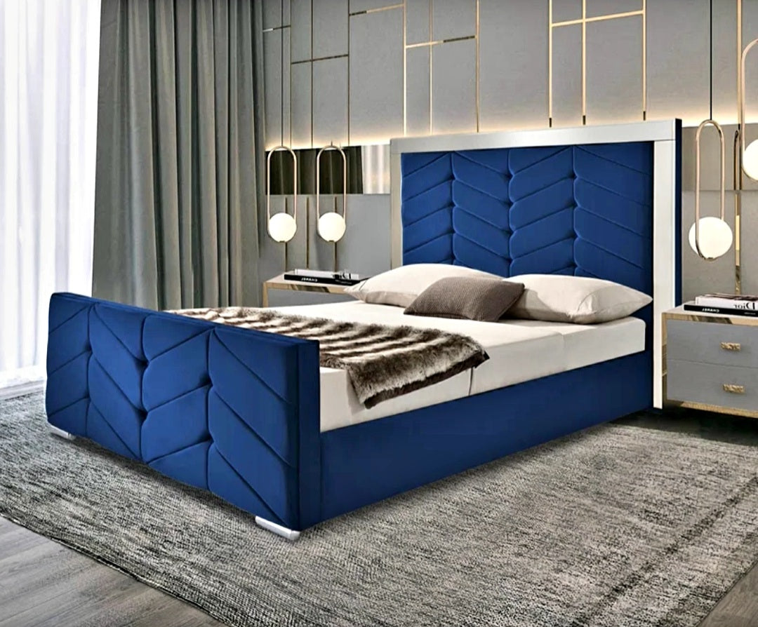 Huda Mirror Bed